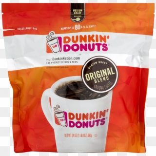 Dunkin Donuts Ground Coffee Original Blend , Png Download - Dunkin Donuts Clipart