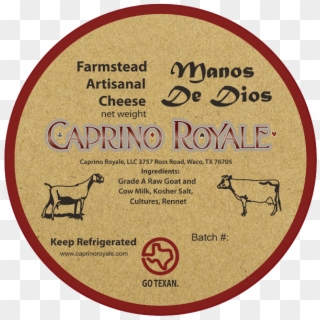Caprino Royale Manos De Dios Kraft Paper Labels - Pbs Kids Go Clipart