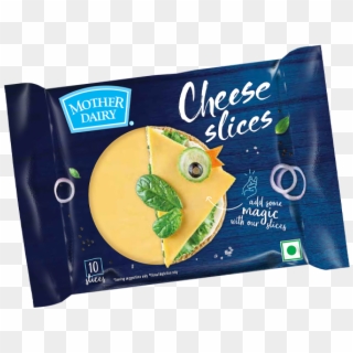Mother Dairy Cheese Slice 200g - Mother Dairy Clipart