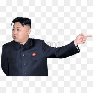 Free Png Download Kim Jong Un Pointing Right Png Images - Kim Jong Un Png Clipart