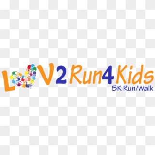 Luv 2 Run 4kids Logo Final Clipart