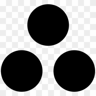 Three Dots Png - Por Lo Tanto Simbolo Clipart