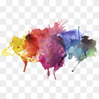 Paint, Watercolor Painting, Painting, Watercolor Paint, - Color Splash With Transparent Background Clipart