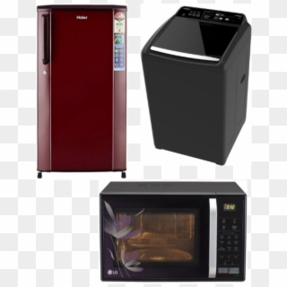 Home / Combo / Single Door Refrigerator, Top Load Washing - Computer Case Clipart