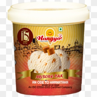 Hangyo-mysore Pak - Hangyo Ice Cream Logo Png Clipart