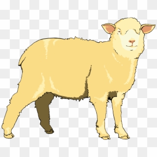 File Sheep Clipart Svg Wikimediamons - Clip Art - Png Download