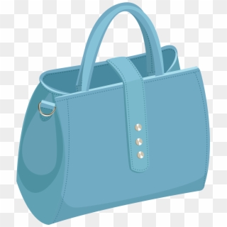 Ladies Bag Handbag Blue Yellow Png And Vector Image - Ladies Bag Clipart
