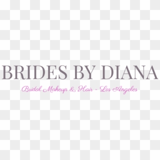 Brides By Diana-bridal Makeup Artist And Hair Stylist Clipart