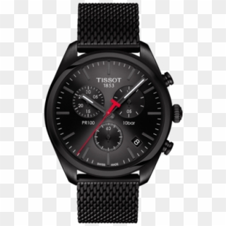 Tissot Pr 100 Chronograph - Black Tissot Watches For Men Clipart