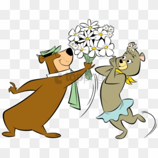 Free Png Mother's Day Weekend - Yogi Bear And Cindy Bear Clipart