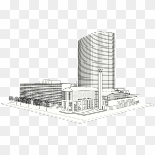 Choose A Different Object Coolsingel Offices West - Commercial Building Clipart