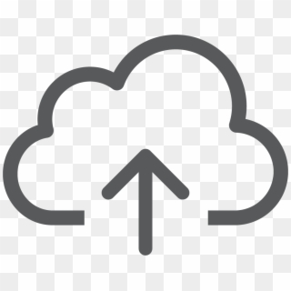 Hr Cloud - Upload Icon Clipart