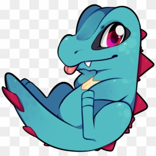Totodile - Pokemon All Water Type Starters Clipart