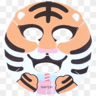 Sommn Tiger Facemask - Face Mask Clipart
