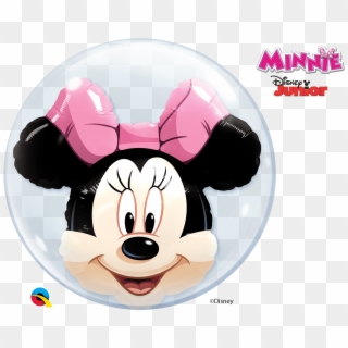 Bubble Balloon Minnie Clipart