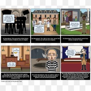 Bill Of Rights - Storyboard That Us History Clipart