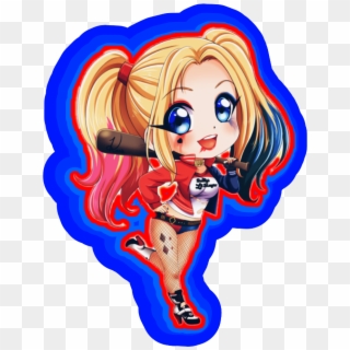 Harley Sticker - Harley Quinn Anime Cute Gif Clipart