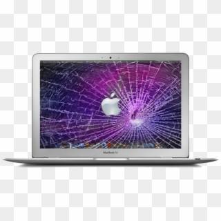 Broken Laptop We Are Approved To Carry Out Repairs - Broken Macbook Air Screen Clipart