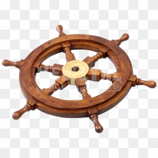 Item - Wood Ships Wheel Clipart