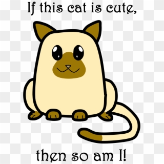 Even Potato Cat Is Cute, So Are You Clipart