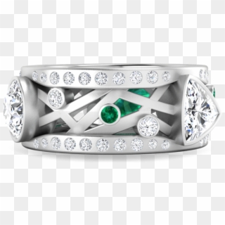 Art Deco Custom Ring - Engagement Ring Clipart
