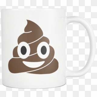 Simple Poop Mug - Poop Emoji Vector Free Clipart
