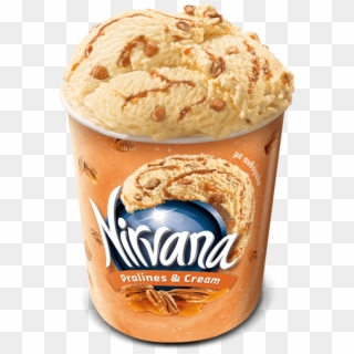 Ice Cream With Caramel And Walnuts Nirvana Clipart