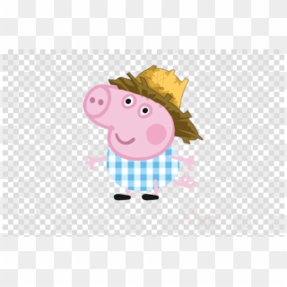 Peppa Pig & George Cut Outs Clipart George Pig Mummy - American Flag Icon Transparent - Png Download