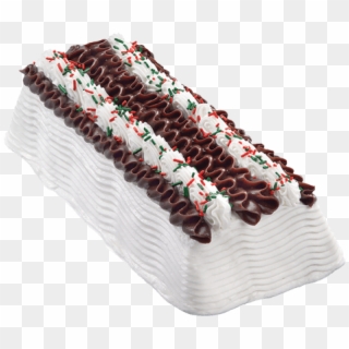 Holiday Ice Cream Cake - Carvel Ice Cream Log Clipart