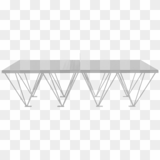Folding Table , Png Download - Coffee Table Clipart