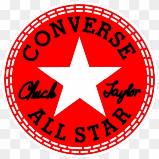 Converse All Star Logo Png Transparent Background - Circle Clipart