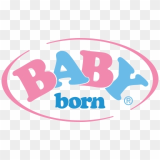 Born Png Transparent - Baby Born Doll Logo Clipart