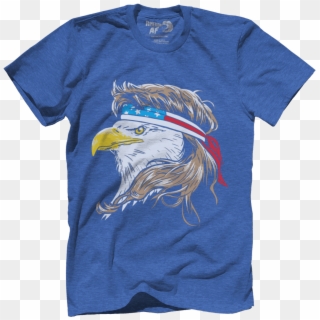 Bald Eagle Mullet Shirt Clipart
