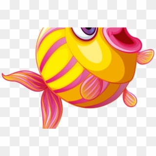 Transparent Happy Fish Clip Art - Png Download