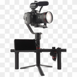 #saramonic Camera Microphone Sr-pmic1 With #moza Air - Video Camera Clipart