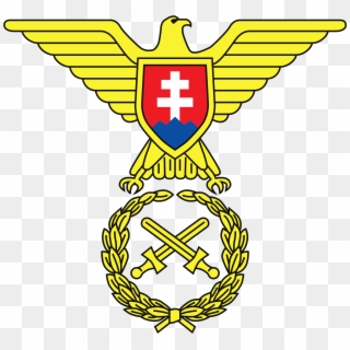 Slovakia Eagle Symbol , Png Download - Slovak Air Force Logo Clipart