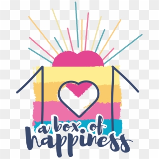 Box Full Of Happiness Clipart
