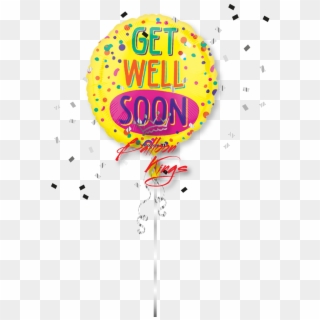 Get Well Soon Sprinkles - Circle Clipart