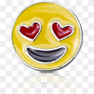 Heart Eyes Emoji - Smiley Clipart