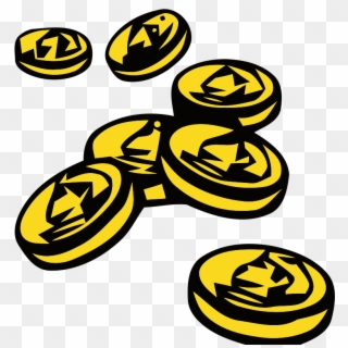 Pot Of Gold Clip Art The - Coin Clip Art - Png Download