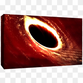 Red Black Hole - Outer Space Clipart