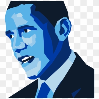 Obama Icon Transp Clipart