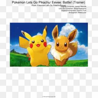 Battle Pokémon Lets Go Pikachu & Eevee - Let's Go Pikachu Review Clipart