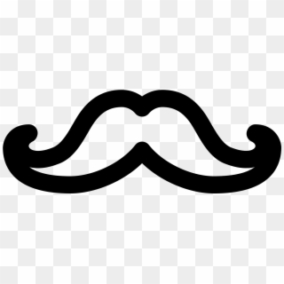 Moustache Clipart Tumblr Icon - Long White Moustache Png Transparent Png