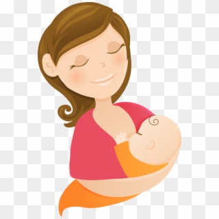 Mother Free Png Image - Baby Breastfeeding Clipart Transparent Png
