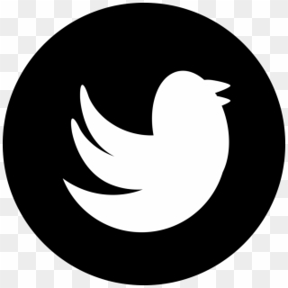 1200 X 1200 8 - Twitter Logo Png Transparent Background Black Clipart