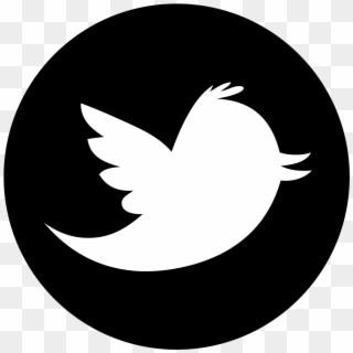 Logo Twitter Png Noir - Twitter Material Design Icon Clipart