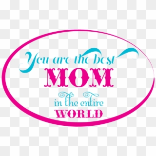 I Love You Mom Png - Circle Clipart