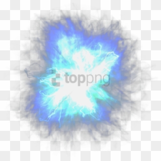Magic Fire Png - Blue Magic Effect Transparent Clipart