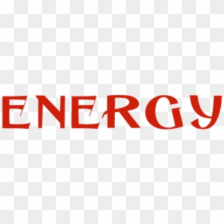 Energy-word - Graphics Clipart